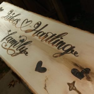 Personalized Wood Sign